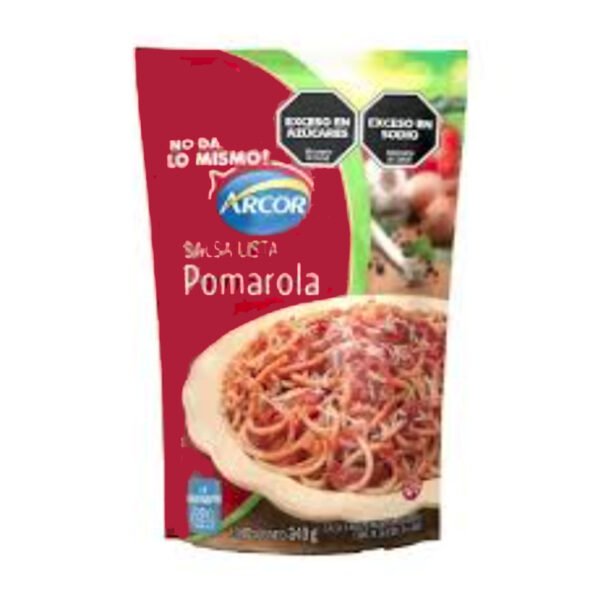 Salsa lista Pomarola Arcor