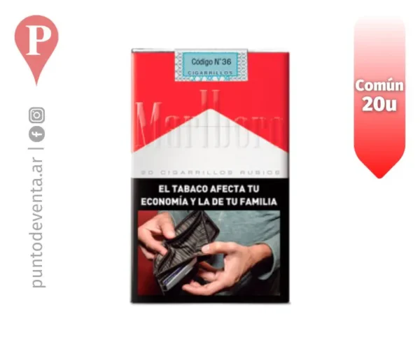 cigarrillos malboro comun 20