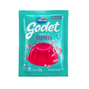 Gelatina Godet frutilla